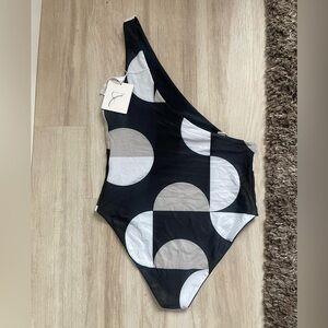 Baiia One Strap reversible Swimsuit Size 12